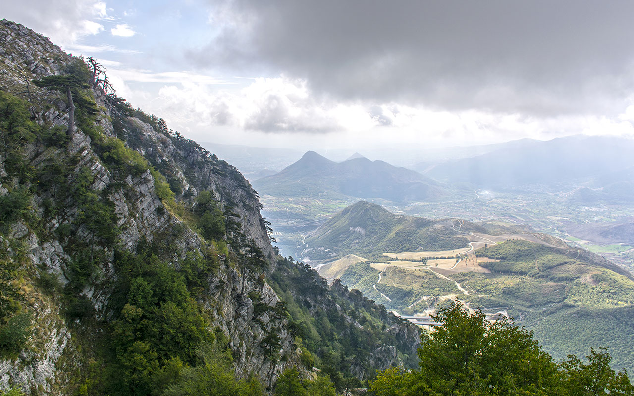 Il Belvedere del Malvento e i Pini Loricati